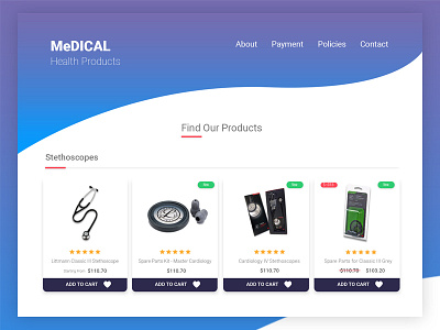 Health product sales website UI homepage design medical homepage medical website website homepage website homepage design