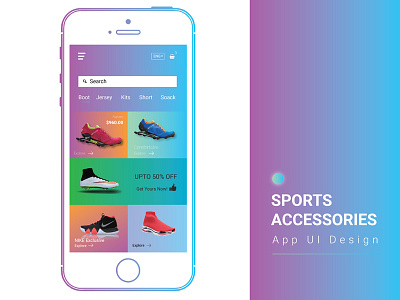 Ecommerce iOS app app ecommerce ios iphone mobile shop sports app store ui ui design