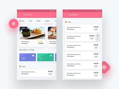 Food Delivery App app design food app food delivery app interface restaurant ui ux design