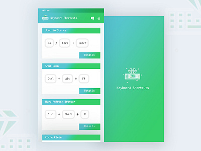 Keyboard Shortcut App