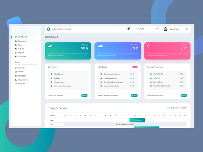 Dashboard - Web App