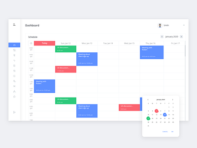 Schedule UI   SAAS App