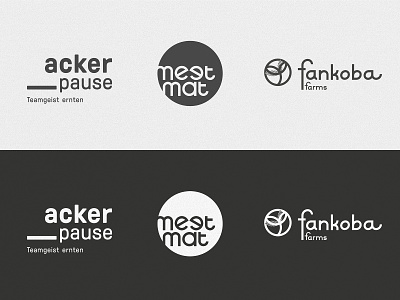 Brandings brand design branding ci corporate design farming icon identity logo typography vector