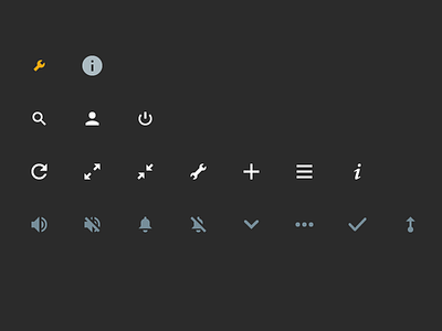Monitoring Dashboad Icon Set dashboard icon svg ui web app
