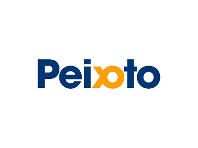 Peixoto brand identity logo minimal peixe peixoto simple logo wordmark
