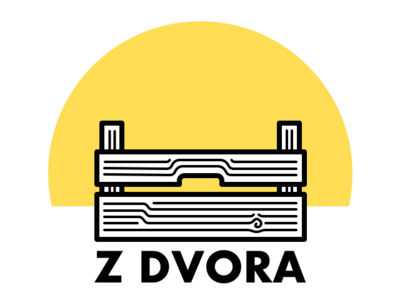 Z Dvora - Logo Design ilustration logo