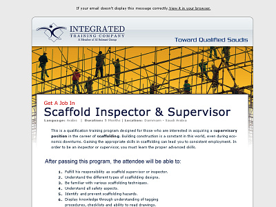 Email template Scaffold Inspector