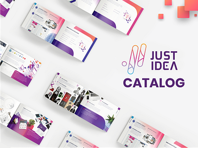 JustIdea - Catalog Design book branding catalog catalog design dtp publication typography