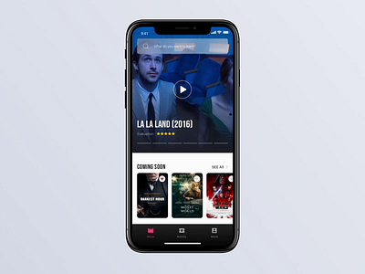 Movie APP ae animation app design movie app sketch ui ux