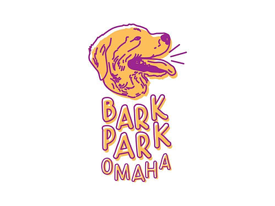 Dog Park Logo bright dog dog park fun illustration logo park