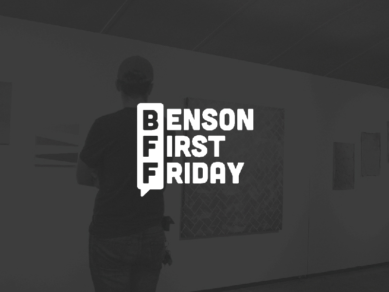 Benson First Friday Logo By Paul Meyer On Dribbble