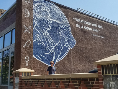 Lincoln's Pub Mural