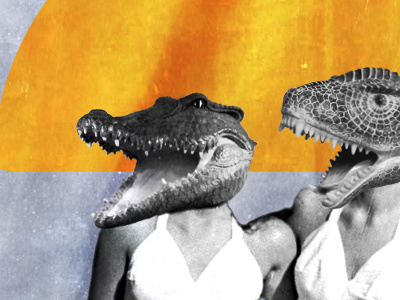 Crocodile Girls digitalart illustration photoshop