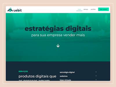 uebit Website Design