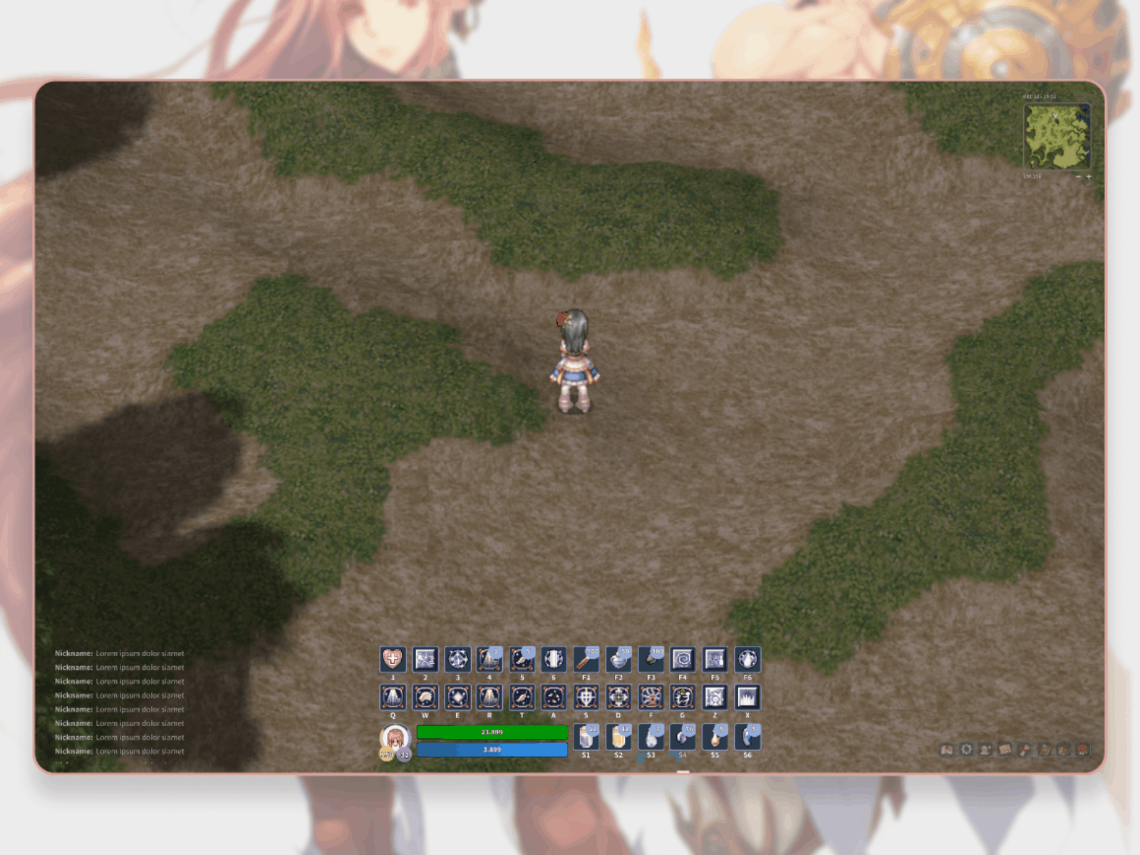 Ragnarok Online Interface Redesign game game design mmo ragnarok online ui ui design user experience user interfcae ux ux design