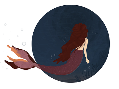 Spellbound tails bubbles illustration mermaid mermay newsletter