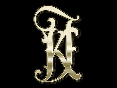 "JK" Monogram