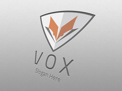 Vox Logo animal logo brand fox logo logo vox logo