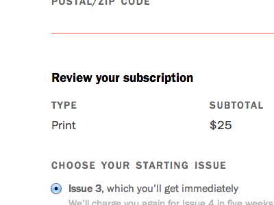 Subscriptions subscriptions web