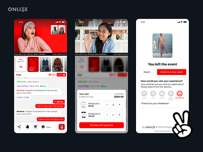 OnliveSite - Livestreaming shopping app