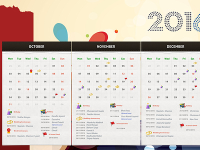 mirus calender