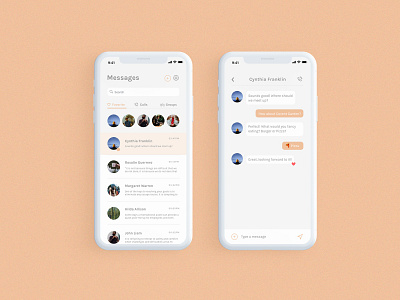 013 • Direct Messaging dailychallenge dailyui direct messaging message messaging ui