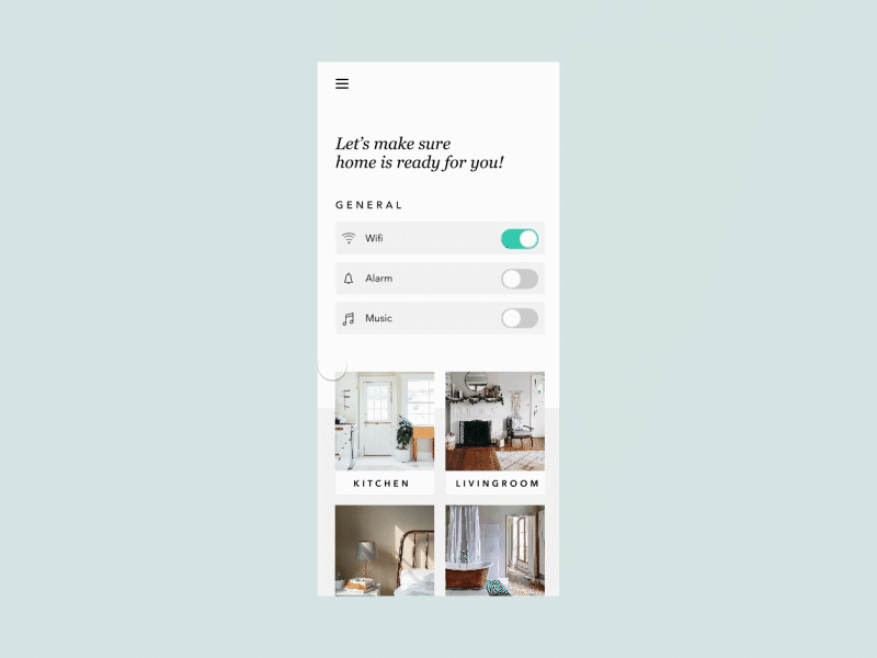 021 • Home Monitoring Dashboard app dailychallenge dailyui home home monitoring home monitoring dashboard smart home smart house ui