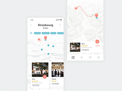 029 • Maps app dailychallenge dailyui maps ui