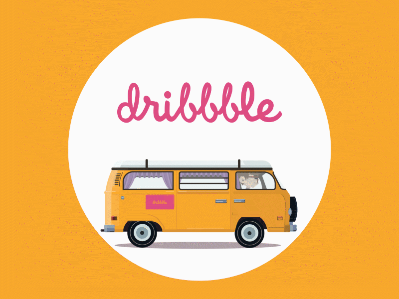 Hello Dribbble! after effects animation dribbble hello illustration illustrator