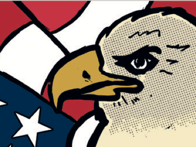 Americawww american eagle illustration