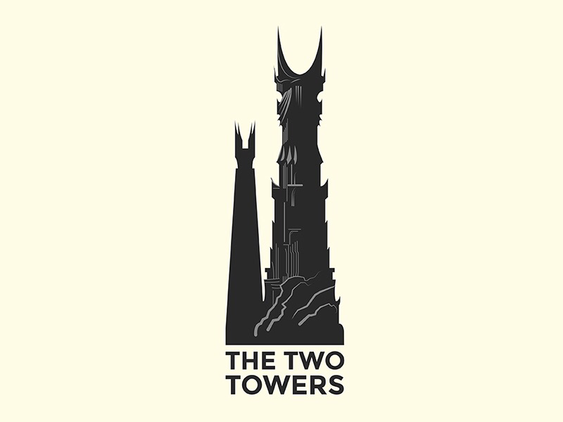 lotr two towers transparent logo