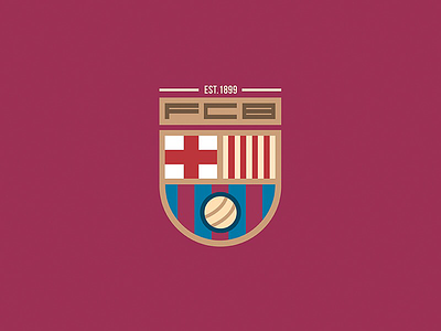 F.C Barcelona Logo Re-branding barcelona brand branding design designer diseño gráfico fútbol graphic design logo logos logotipo marca minimalist soccer