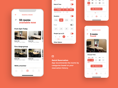 Cabby App - Reservation Interface app ui ux