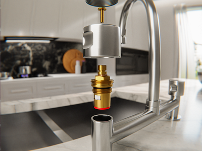 Faucet Repair Roco ♥ Blender 3d blender cgi