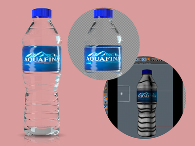 Water Bottle • Cinema4D