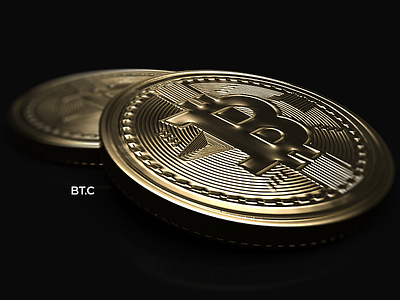 BitCoin // Cinema4D bitcoin c4d cgi cinema4d coins goldmaterial physicalrender renderia