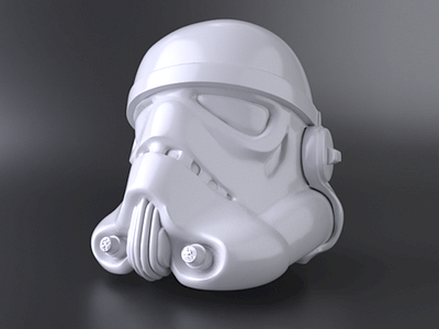 Stormtrooper // Zbrush + Cinema4D