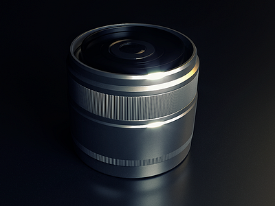 Sony Mirrorless - Cinema4D c4d cgi cinema4d corona coronarender lens optical renderia sony