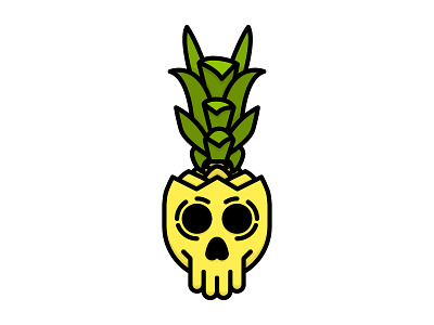 Pineapple Skull