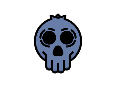 Blueberry Skull