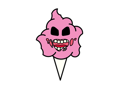 Cotton Candy Zombie