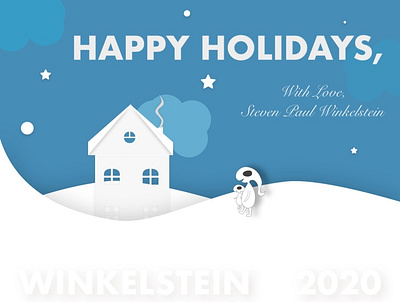 Happy Holidays 2020 design illustration vector