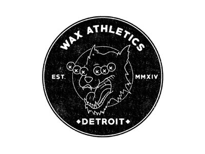 Wax Logo apparel athletic logo