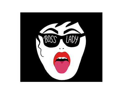 Boss lady illustration
