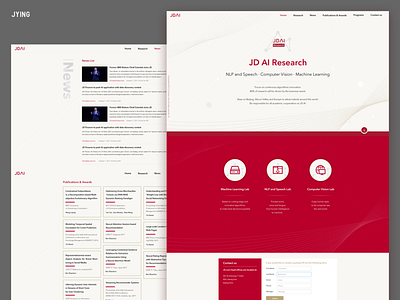 JD AI Research design ui web