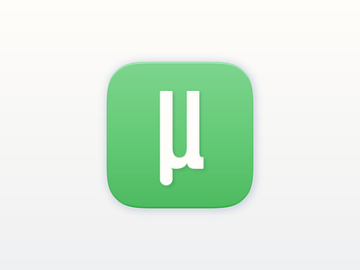 μTorrent iOS7 Icon