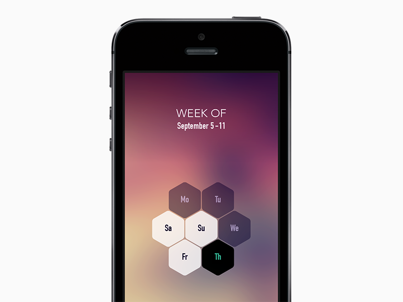 Hexacalendar Concept By Alex Paxton On Dribbble