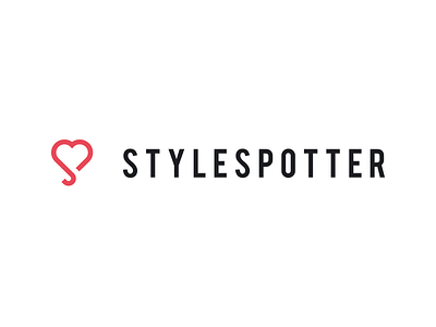 StyleSpotter Logo Redesign app branding design ecomerce fashion ipad logo redesign shopping tech