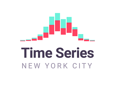 Time Series Meetup Logo logo logo design logotype meetup