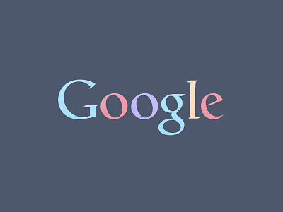 Google Easter Candy branding rebound type typography